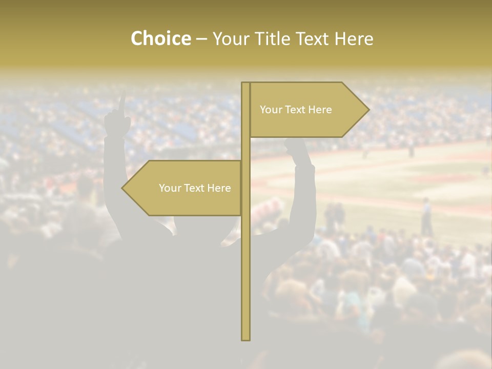 Baseball World Celebration PowerPoint Template