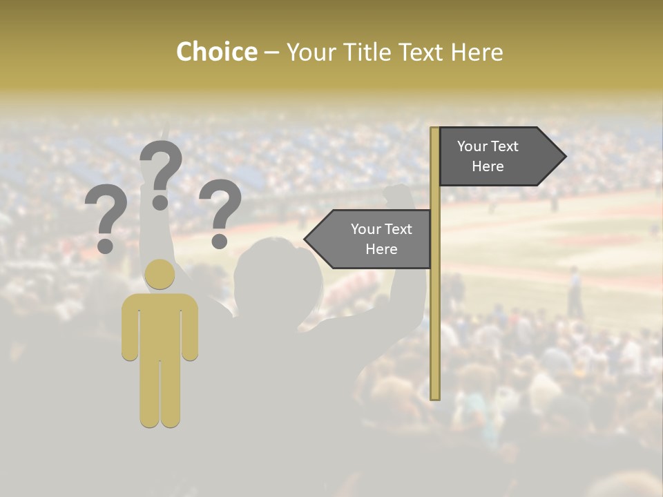 Baseball World Celebration PowerPoint Template