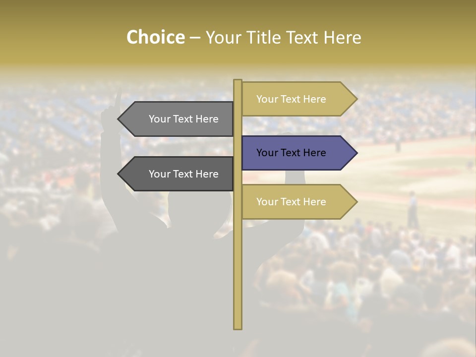Baseball World Celebration PowerPoint Template