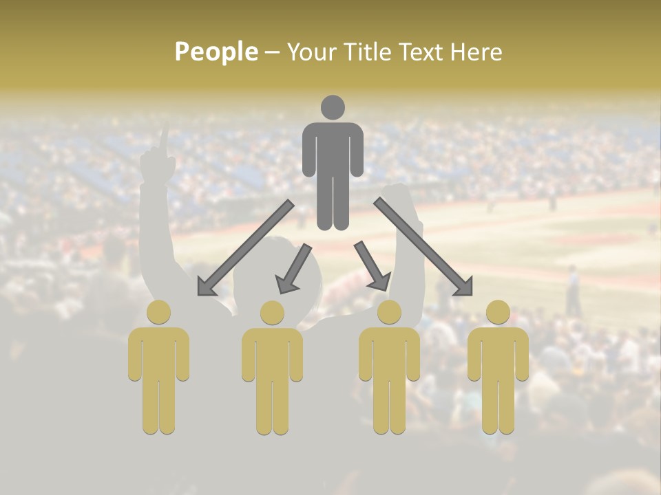 Baseball World Celebration PowerPoint Template