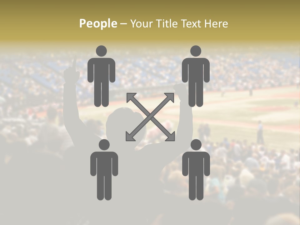 Baseball World Celebration PowerPoint Template