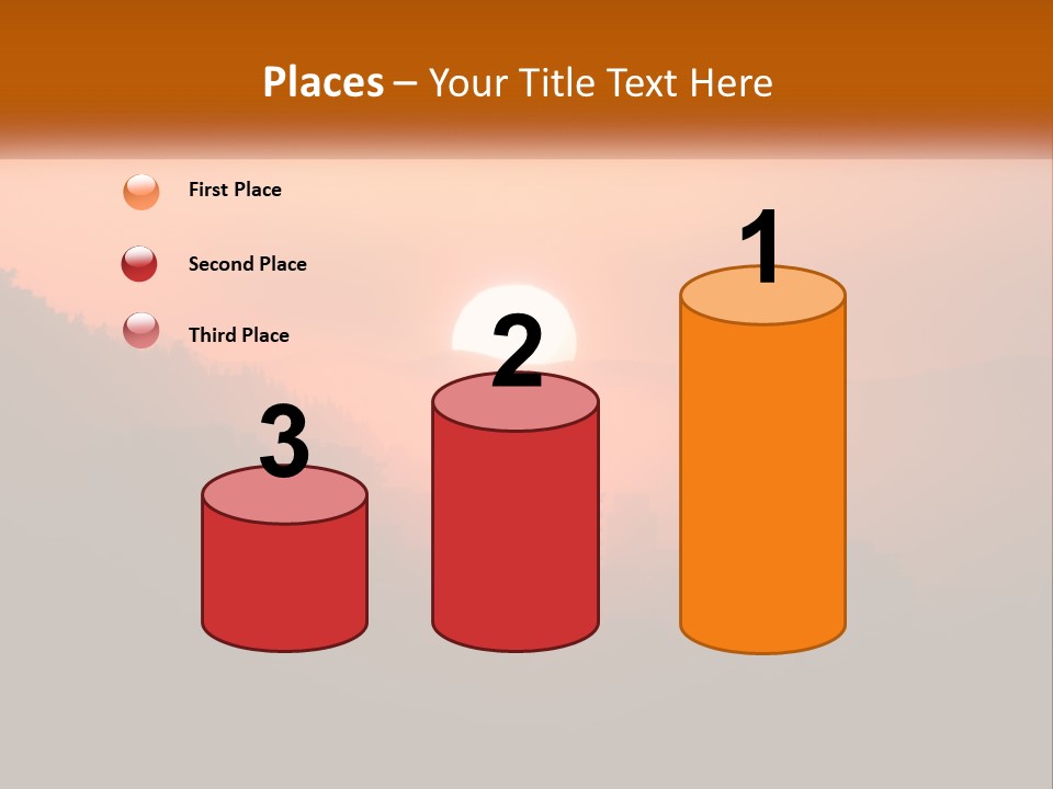 Santiago Silhouette Urban PowerPoint Template