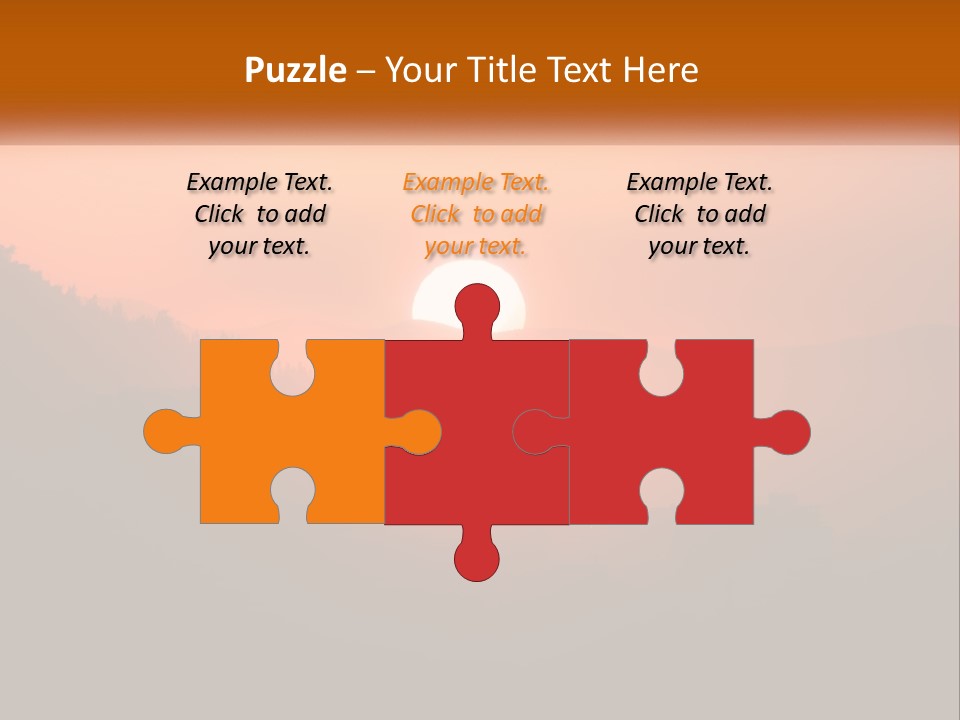 Santiago Silhouette Urban PowerPoint Template