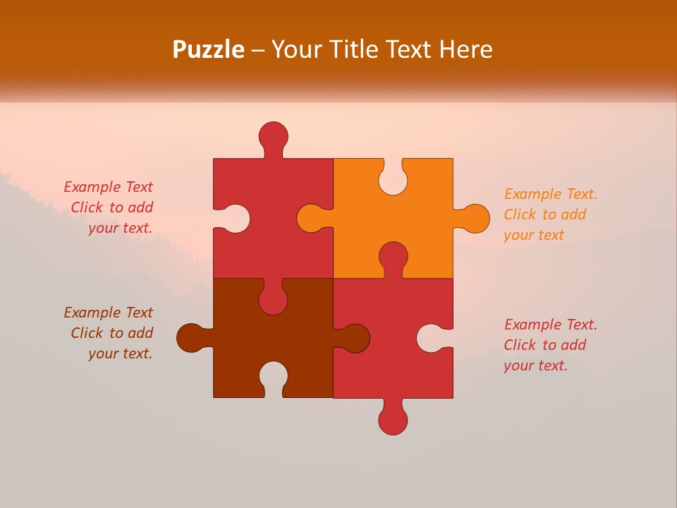 Santiago Silhouette Urban PowerPoint Template