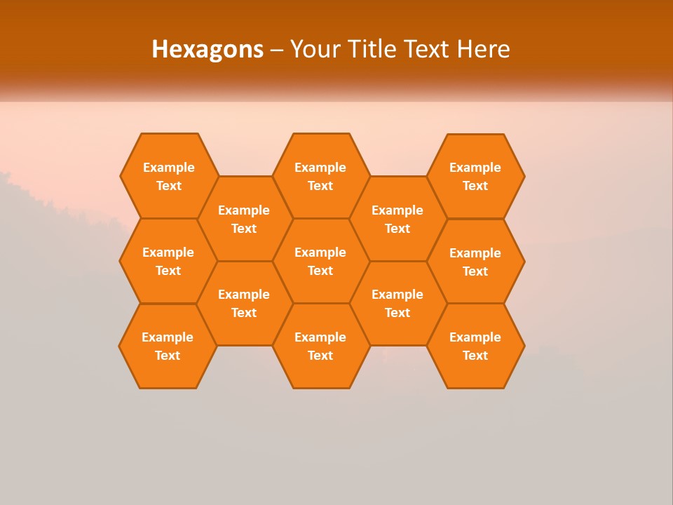 Santiago Silhouette Urban PowerPoint Template