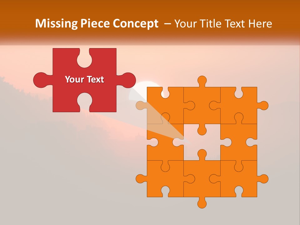 Santiago Silhouette Urban PowerPoint Template