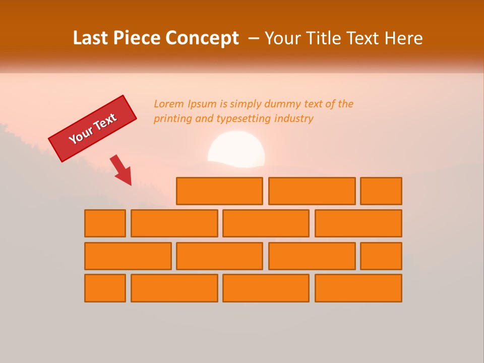 Santiago Silhouette Urban PowerPoint Template