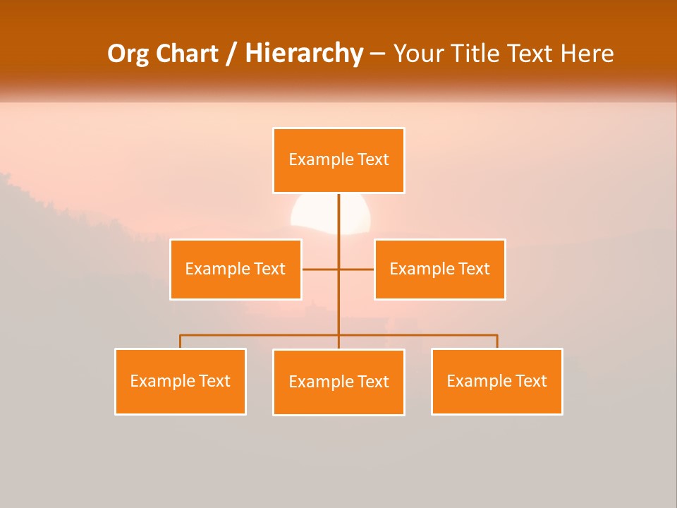 Santiago Silhouette Urban PowerPoint Template