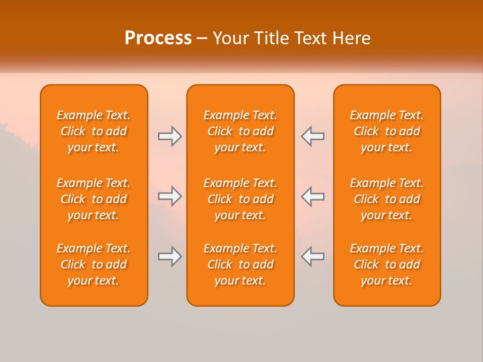 Santiago Silhouette Urban PowerPoint Template