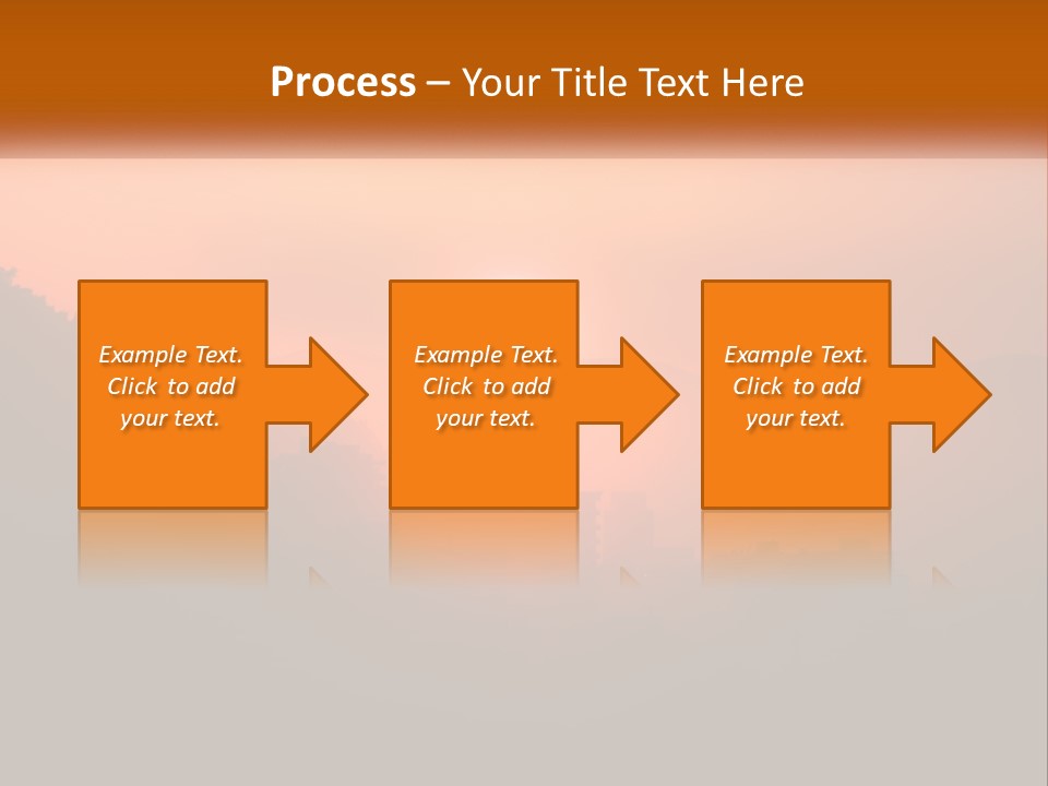 Santiago Silhouette Urban PowerPoint Template