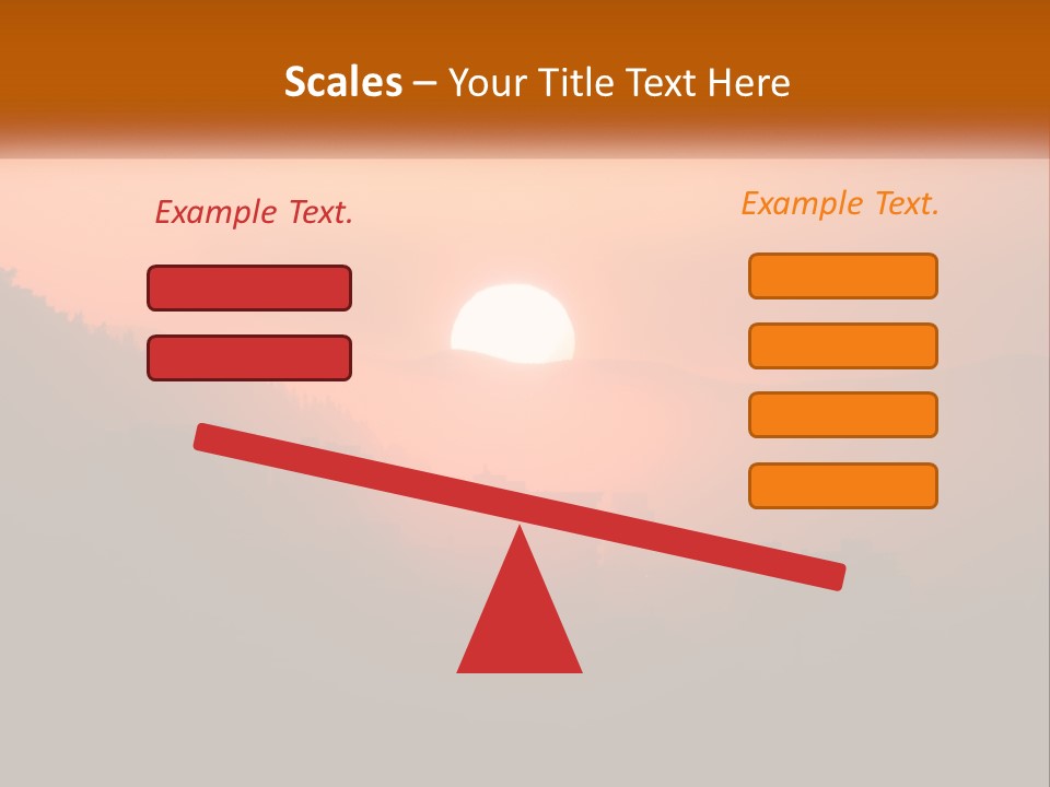 Santiago Silhouette Urban PowerPoint Template