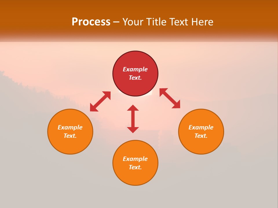 Santiago Silhouette Urban PowerPoint Template