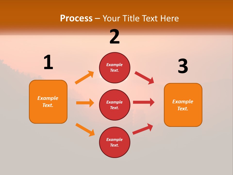 Santiago Silhouette Urban PowerPoint Template