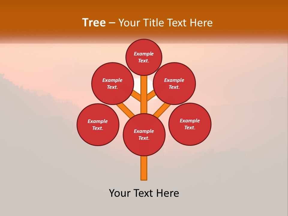 Santiago Silhouette Urban PowerPoint Template