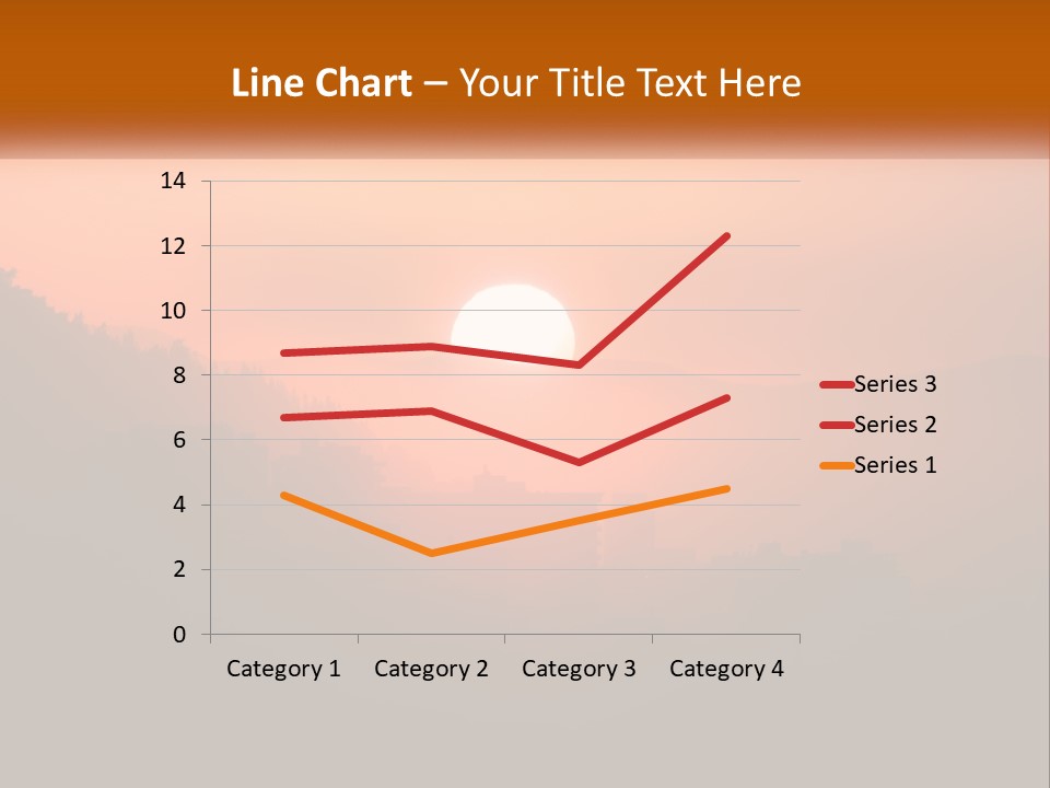 Santiago Silhouette Urban PowerPoint Template