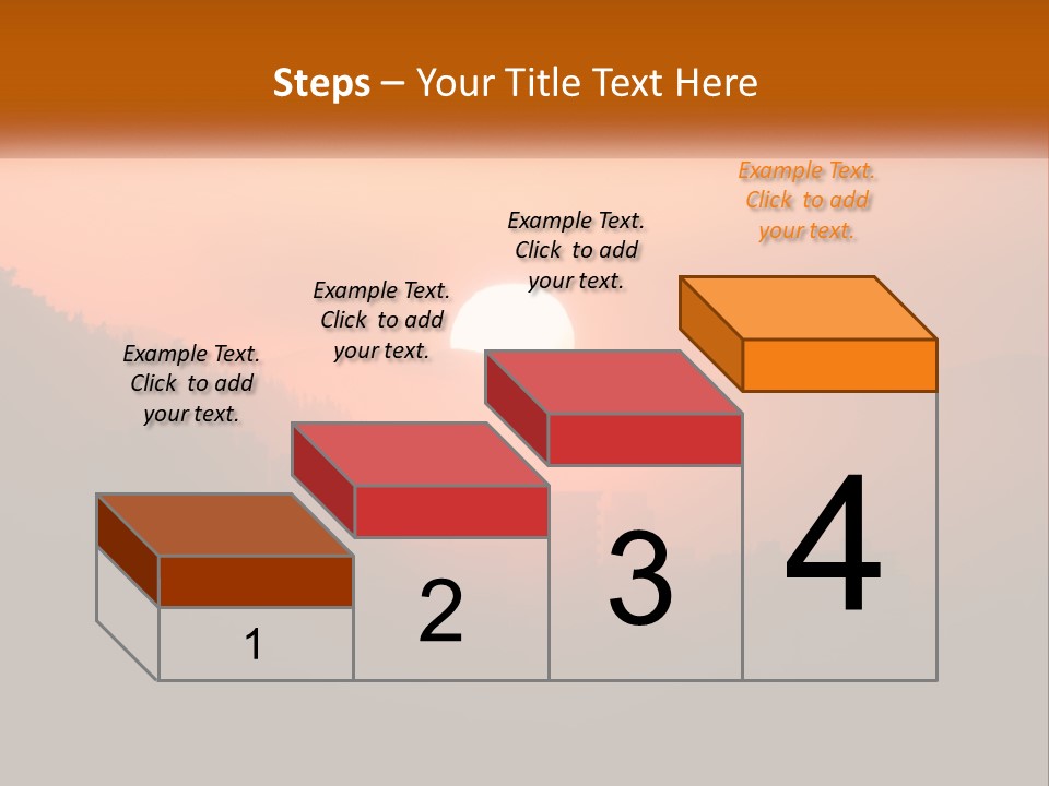 Santiago Silhouette Urban PowerPoint Template