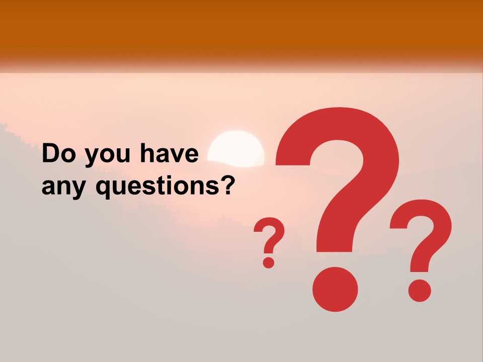 Santiago Silhouette Urban PowerPoint Template