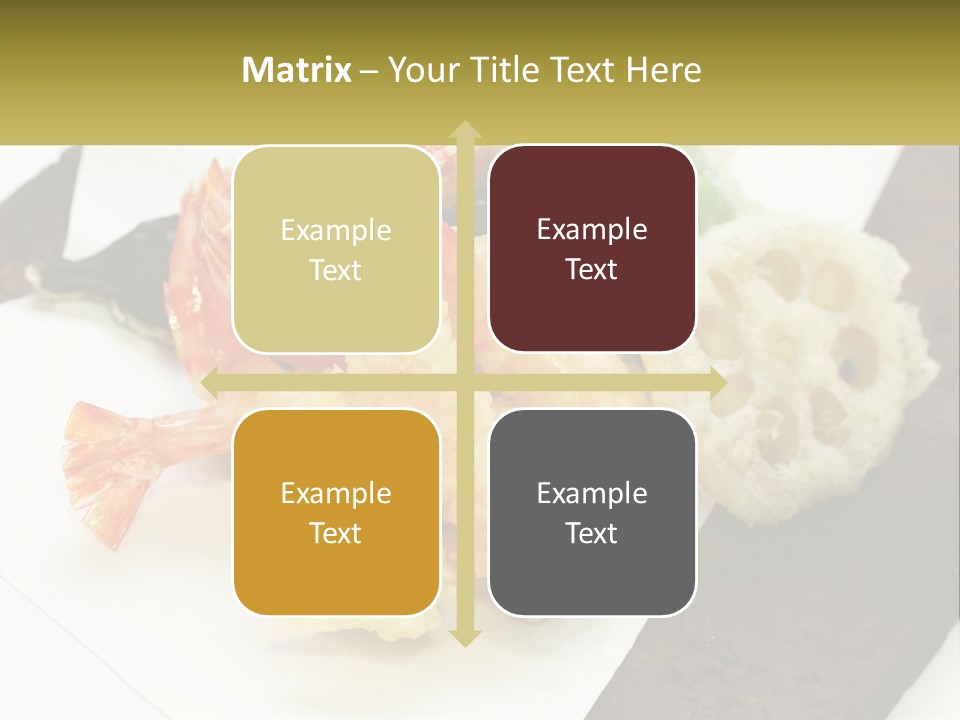 Gourmet Crispy Cuisine PowerPoint Template