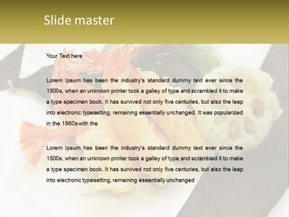 Gourmet Crispy Cuisine PowerPoint Template