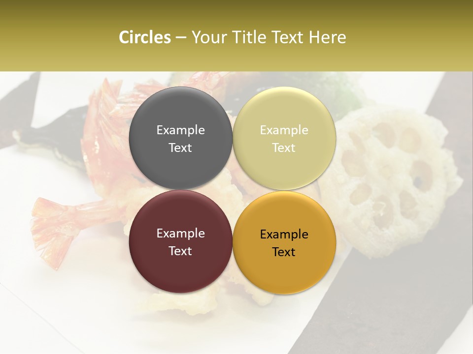 Gourmet Crispy Cuisine PowerPoint Template