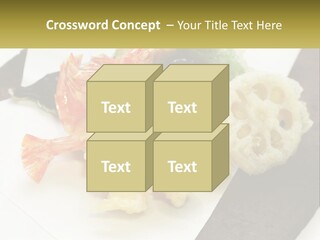 Gourmet Crispy Cuisine PowerPoint Template