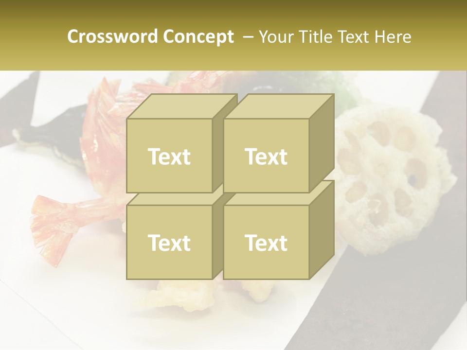 Gourmet Crispy Cuisine PowerPoint Template