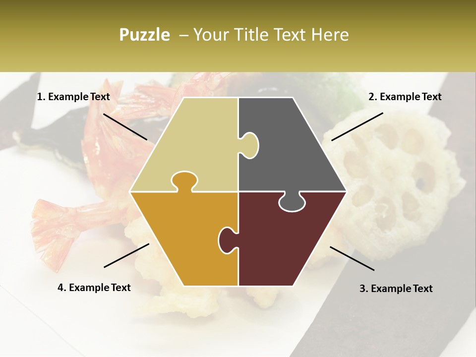 Gourmet Crispy Cuisine PowerPoint Template