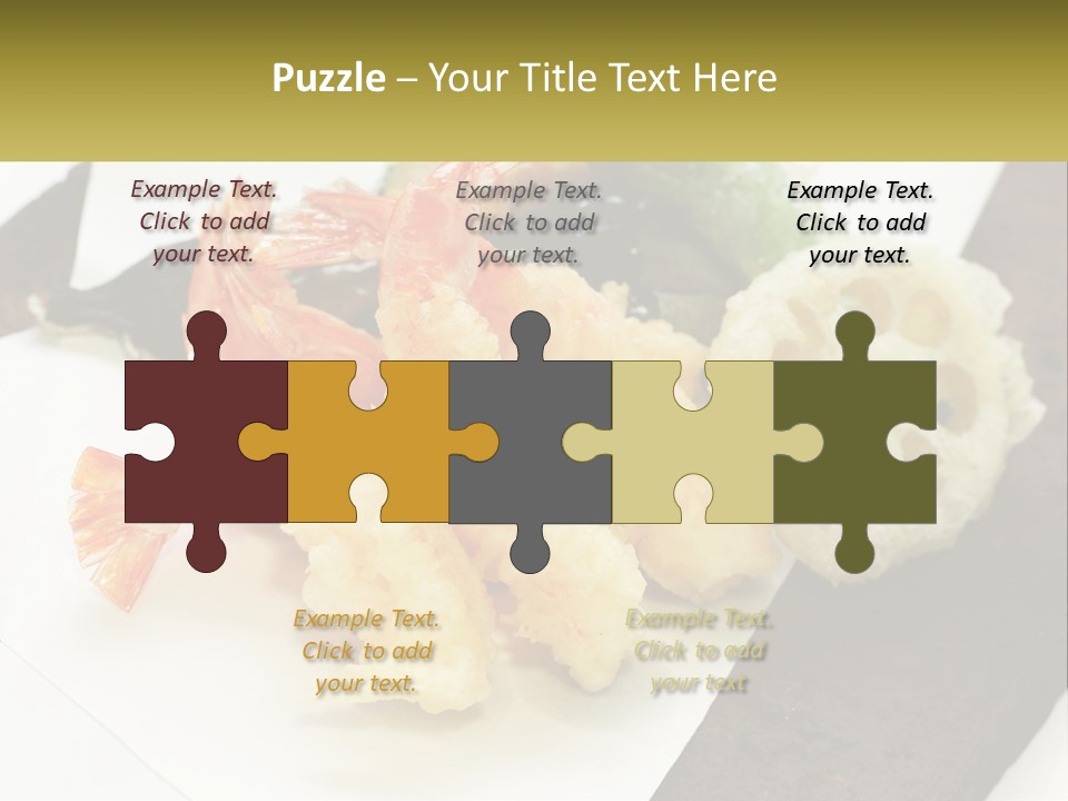 Gourmet Crispy Cuisine PowerPoint Template