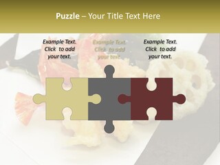 Gourmet Crispy Cuisine PowerPoint Template