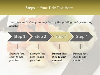 Gourmet Crispy Cuisine PowerPoint Template