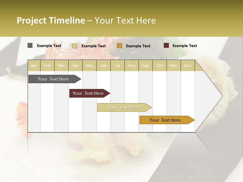 Gourmet Crispy Cuisine PowerPoint Template