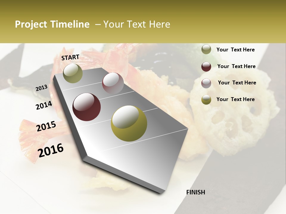 Gourmet Crispy Cuisine PowerPoint Template