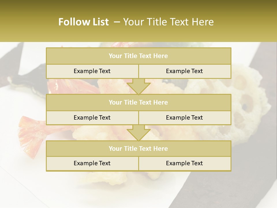 Gourmet Crispy Cuisine PowerPoint Template