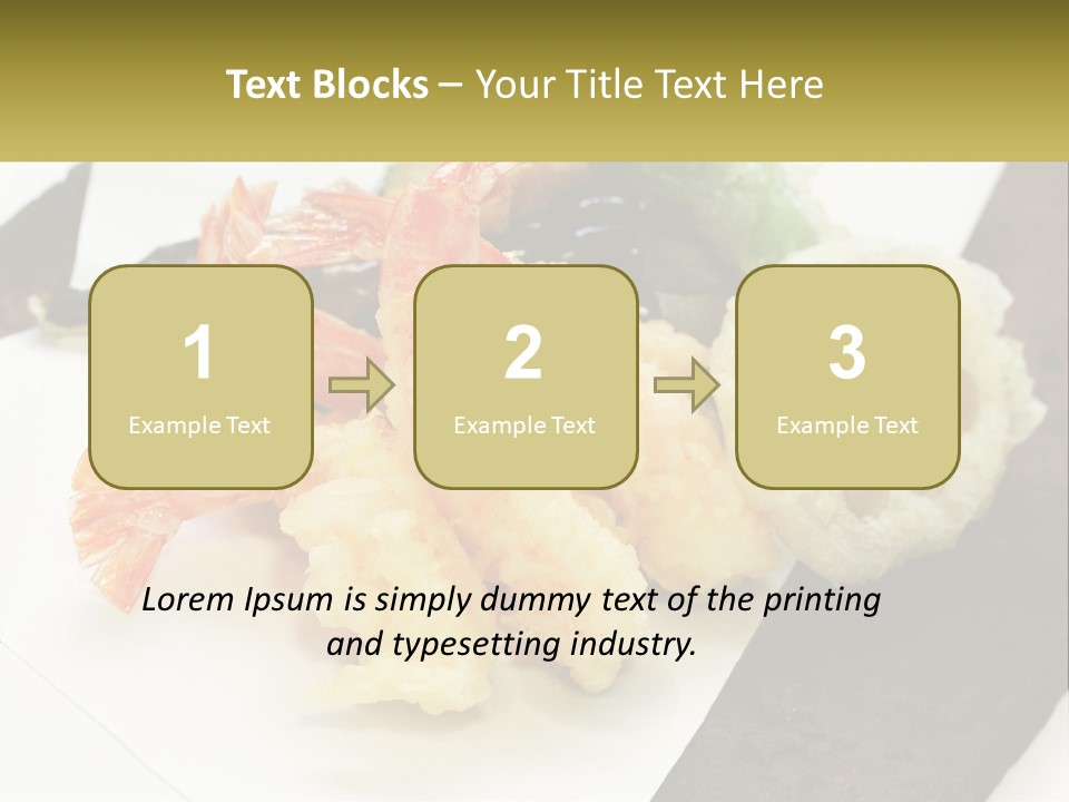 Gourmet Crispy Cuisine PowerPoint Template