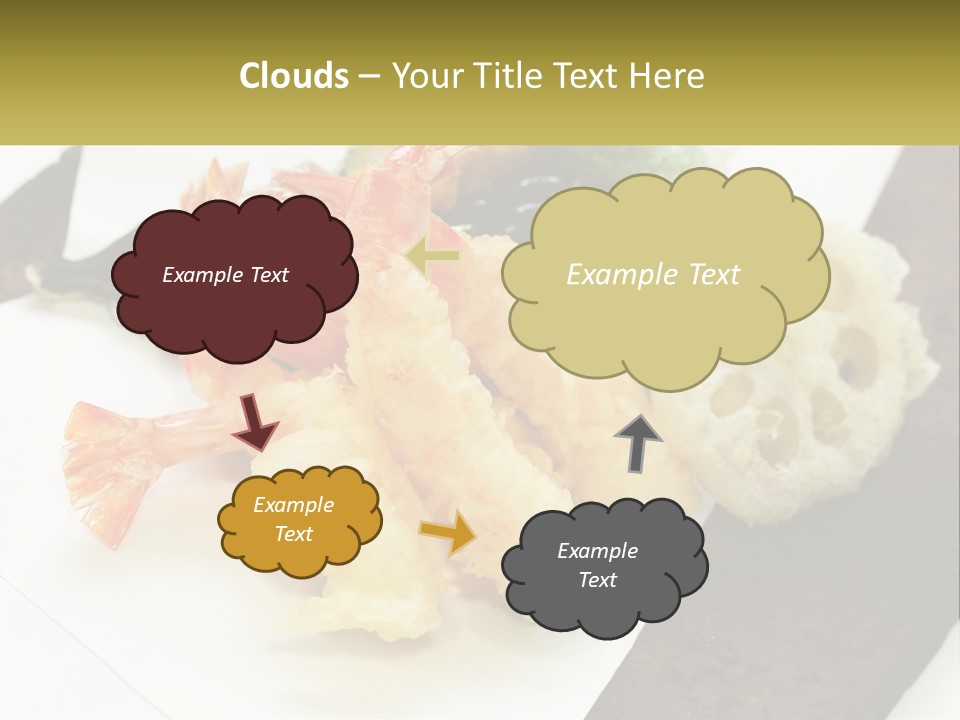 Gourmet Crispy Cuisine PowerPoint Template