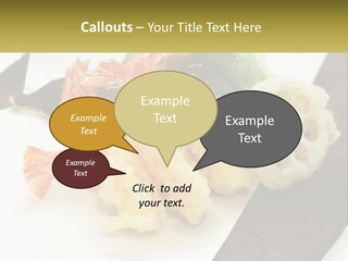 Gourmet Crispy Cuisine PowerPoint Template