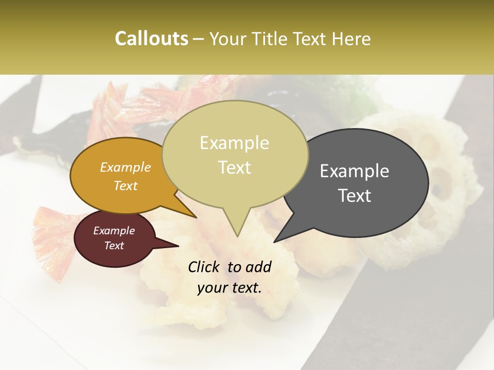 Gourmet Crispy Cuisine PowerPoint Template