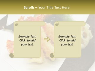 Gourmet Crispy Cuisine PowerPoint Template