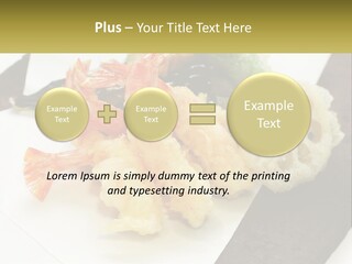 Gourmet Crispy Cuisine PowerPoint Template