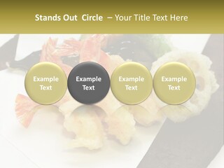 Gourmet Crispy Cuisine PowerPoint Template