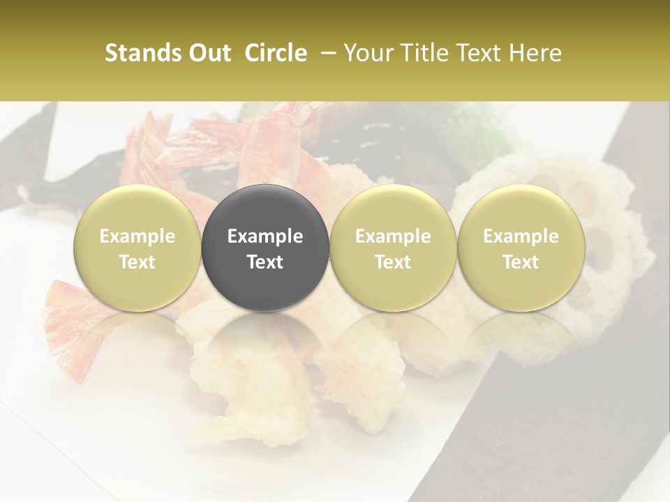 Gourmet Crispy Cuisine PowerPoint Template