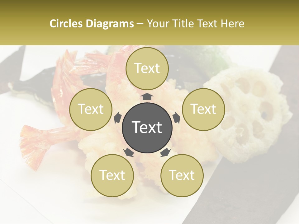 Gourmet Crispy Cuisine PowerPoint Template