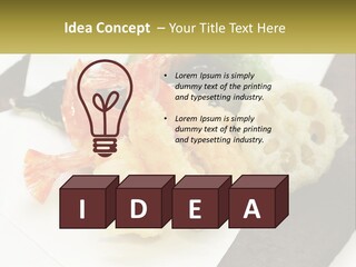 Gourmet Crispy Cuisine PowerPoint Template