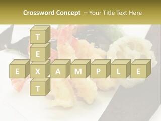 Gourmet Crispy Cuisine PowerPoint Template