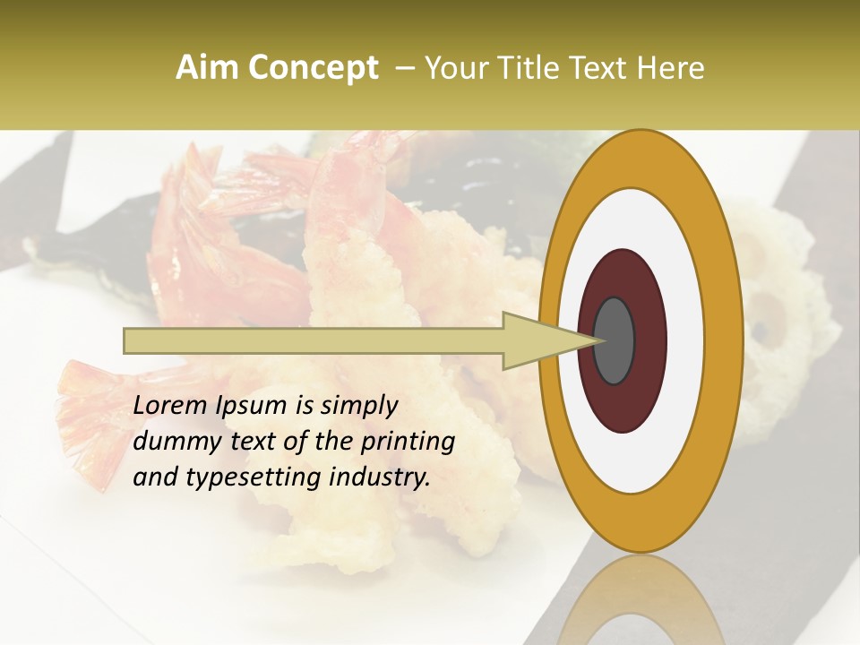 Gourmet Crispy Cuisine PowerPoint Template