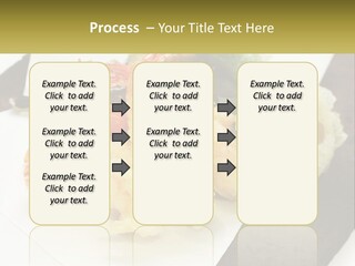 Gourmet Crispy Cuisine PowerPoint Template