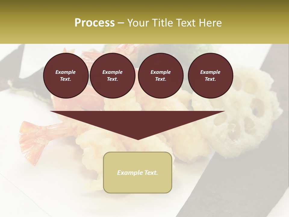 Gourmet Crispy Cuisine PowerPoint Template