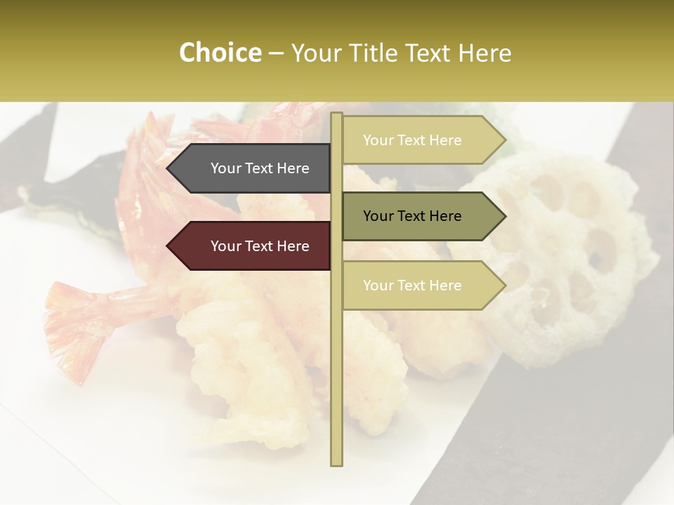 Gourmet Crispy Cuisine PowerPoint Template