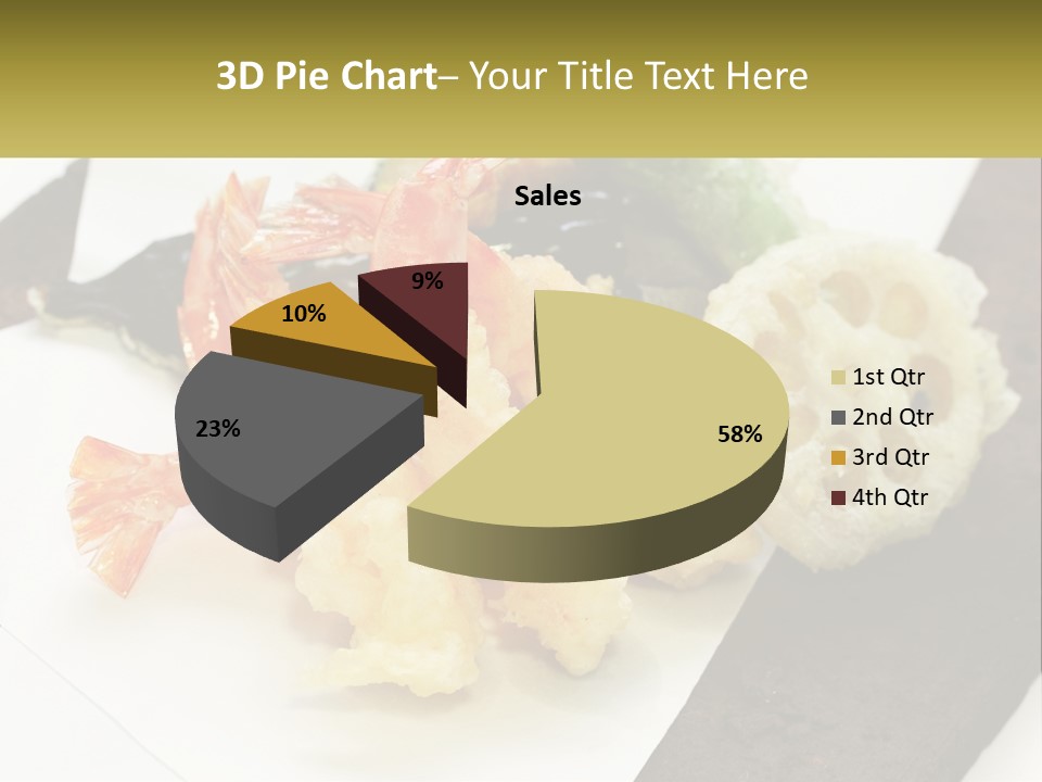 Gourmet Crispy Cuisine PowerPoint Template