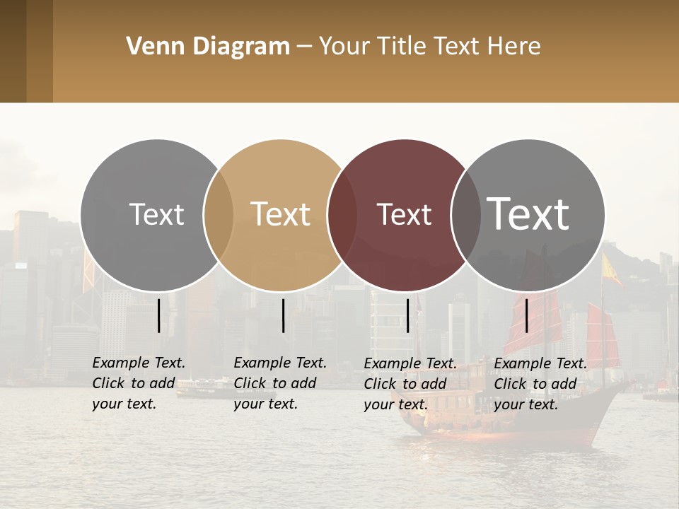 Kong Center Sail PowerPoint Template